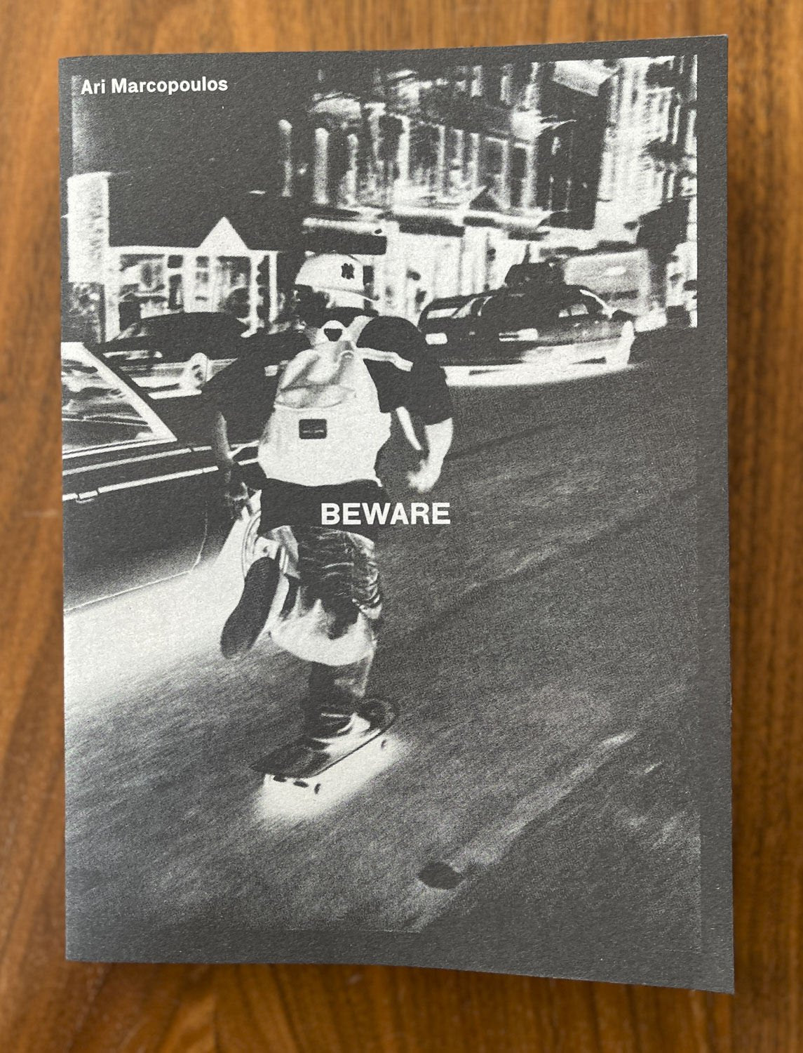 Beware by Ari Marcopoulos at the Tipi bookshop