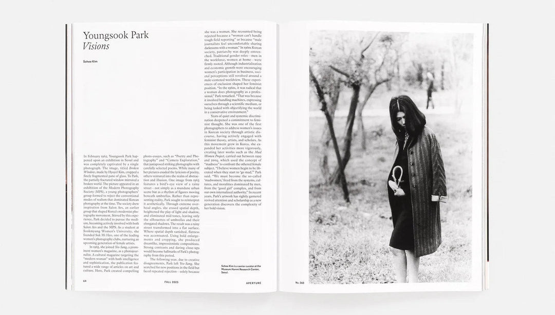 Aperture No. 260 – The Seoul Issue (Fall 2025) - Tipi bookshop