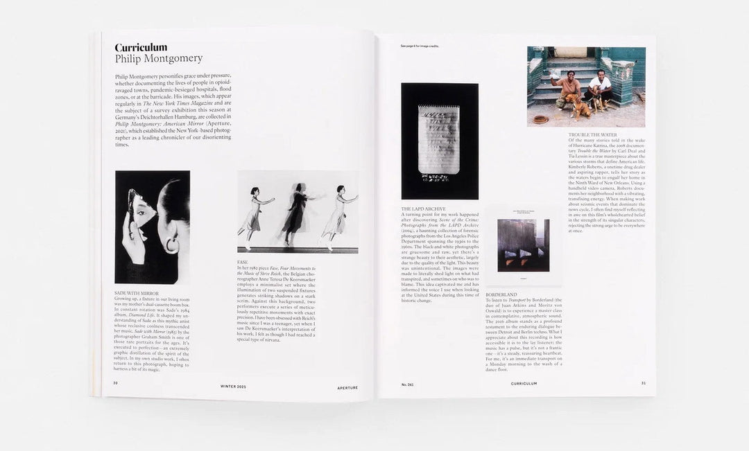 Aperture No. 261 – The Craft Issue (Winter 2025) - Tipi bookshop
