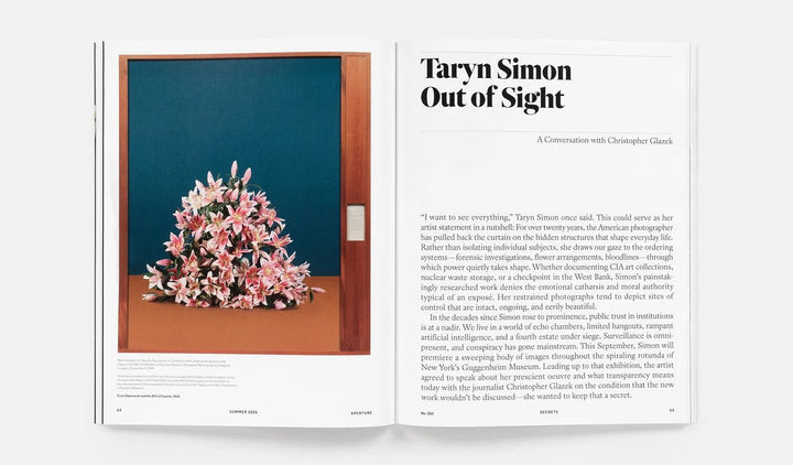 Aperture No. 263 – Secrets (Summer 2026) - Tipi bookshop