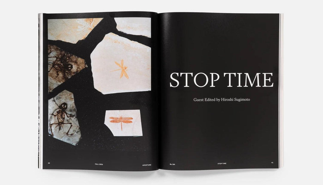 Aperture No. 264 – Stop Time, guest edited by Hiroshi Sugimoto (Fall 2026) - Tipi bookshop