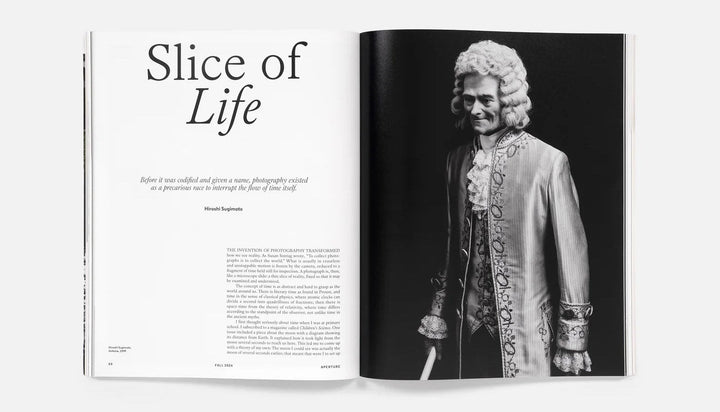 Aperture No. 264 – Stop Time, guest edited by Hiroshi Sugimoto (Fall 2026) - Tipi bookshop