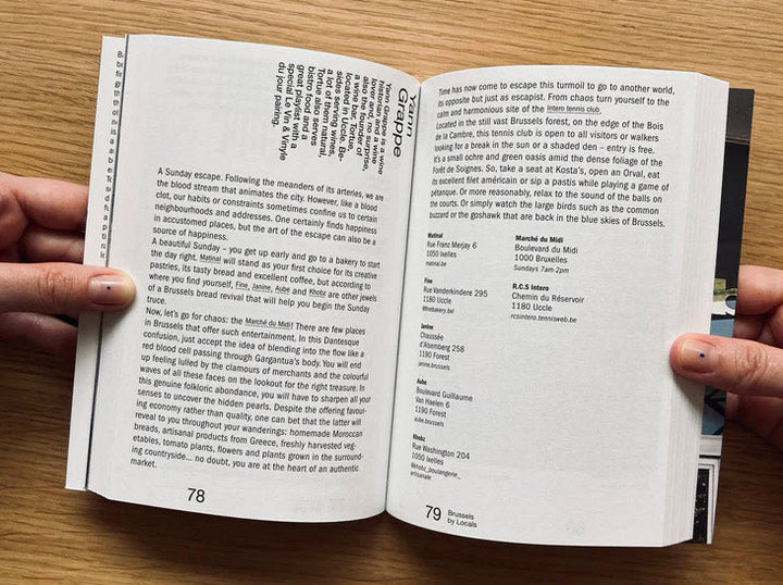 Brussels by locals - 300 tips from 73 locals - Tipi bookshop