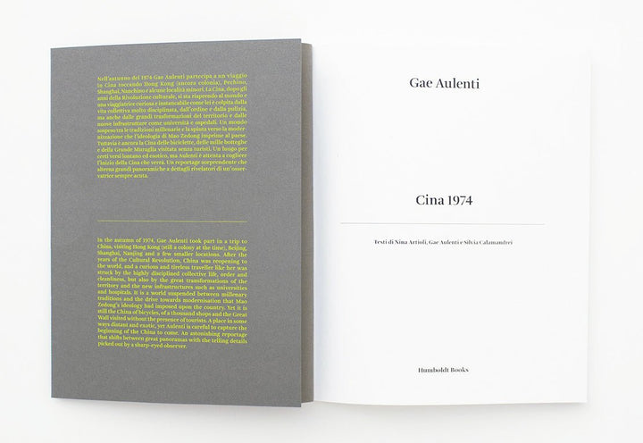 Cina 1974 by Gae Aulenti - Tipi bookshop