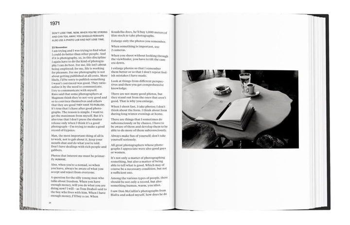 Diaries by Josef Koudelka - Tipi bookshop