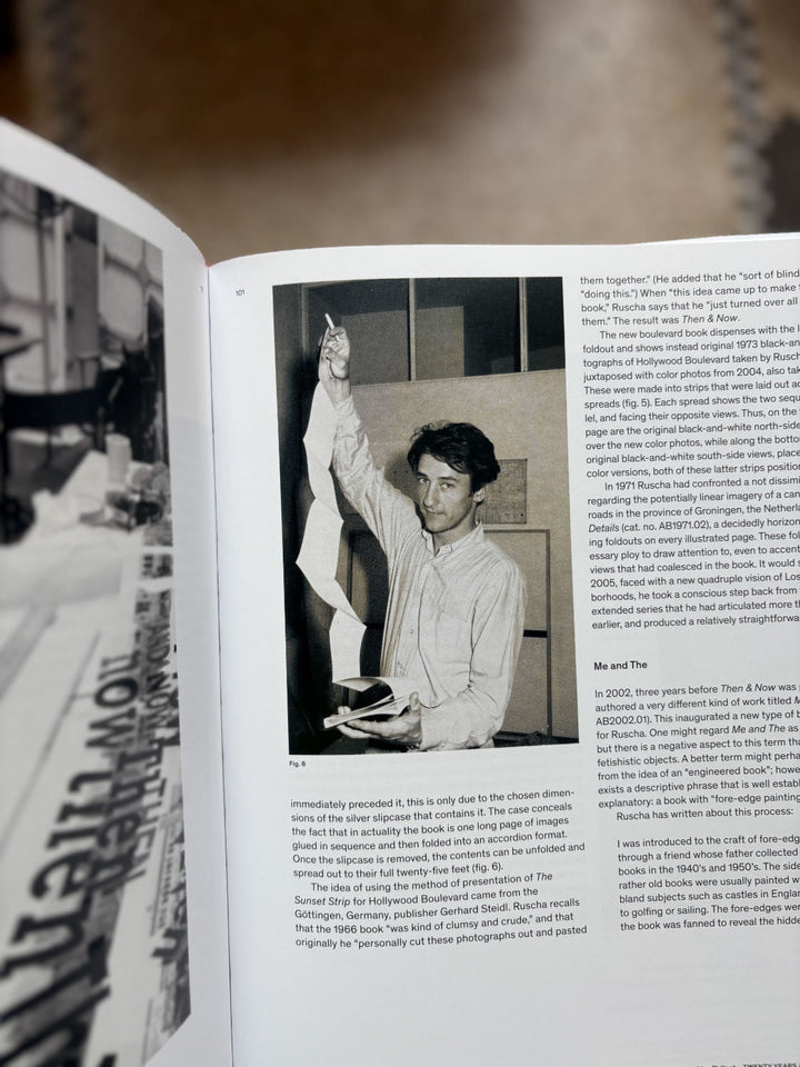 Ed Ruscha: Catalogue Raisonné of the Books, Prints, and Photographic Editions 1960–2022 (3 Volumes) - Tipi bookshop