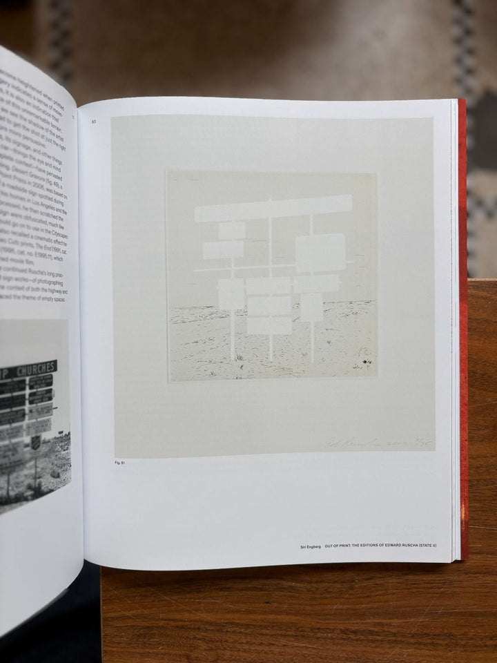 Ed Ruscha: Catalogue Raisonné of the Books, Prints, and Photographic Editions 1960–2022 (3 Volumes) - Tipi bookshop