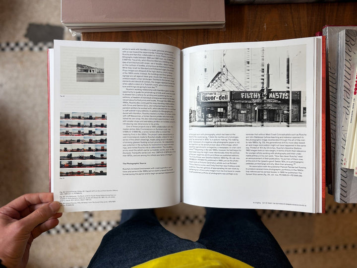 Ed Ruscha: Catalogue Raisonné of the Books, Prints, and Photographic Editions 1960–2022 (3 Volumes) - Tipi bookshop