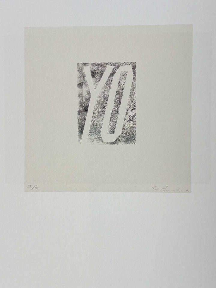 Ed Ruscha: Catalogue Raisonné of the Books, Prints, and Photographic Editions 1960–2022 (3 Volumes) - Tipi bookshop