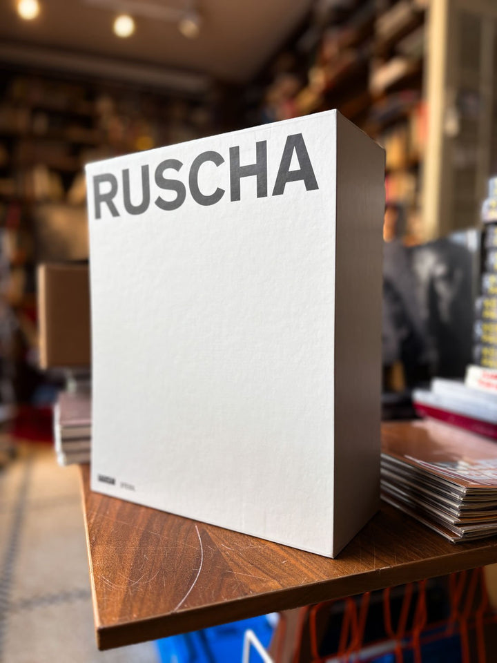 Ed Ruscha: Catalogue Raisonné of the Books, Prints, and Photographic Editions 1960–2022 (3 Volumes) - Tipi bookshop