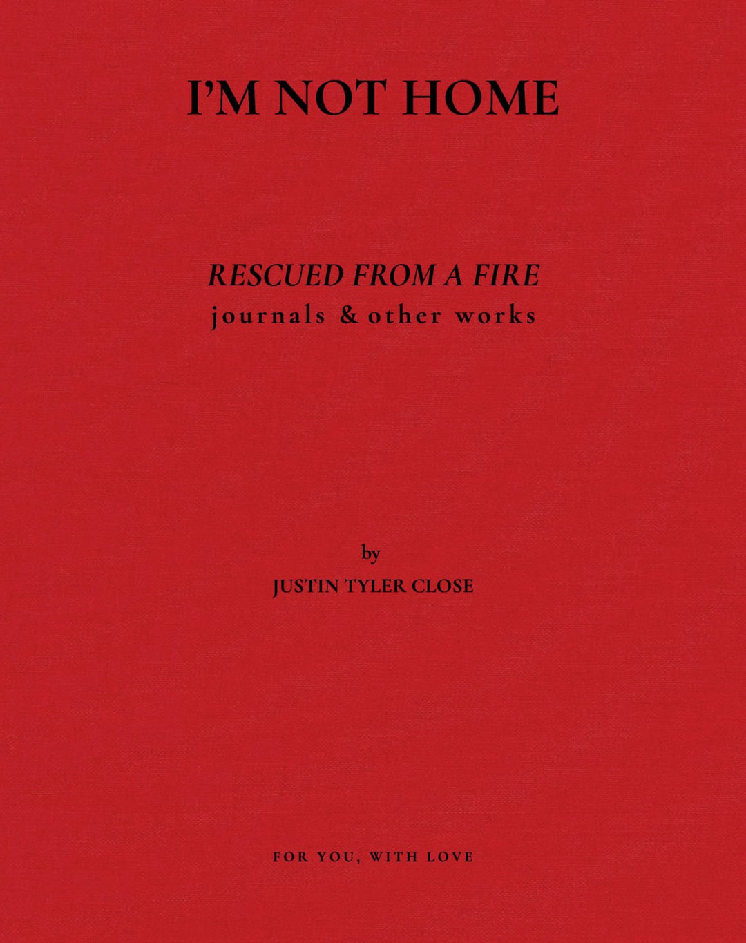 I’m not home by Justin Close - Tipi bookshop