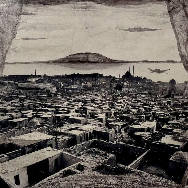La Cité des Morts by Bernard Guillot - Tipi bookshop