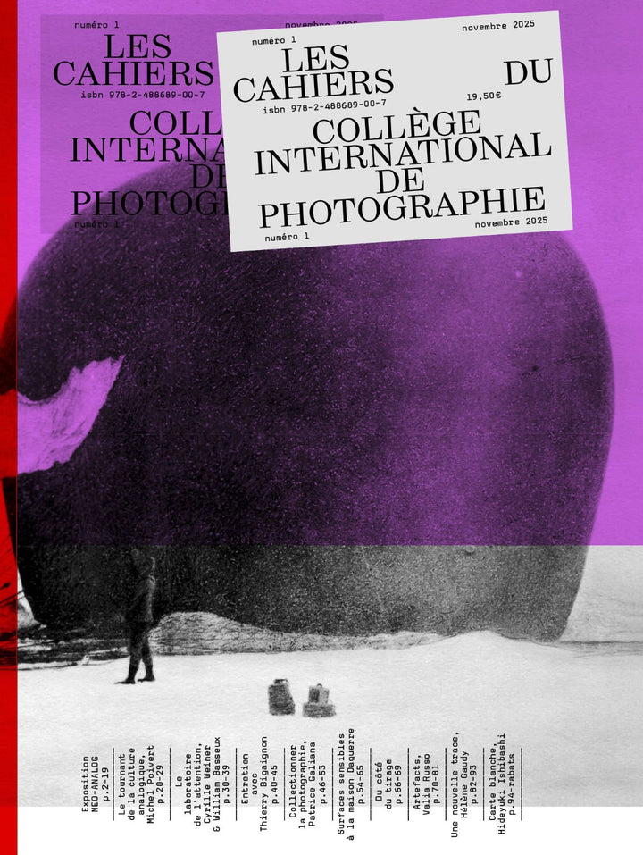 Les Cahiers du Collège International de Photographie n° 01 - Tipi bookshop