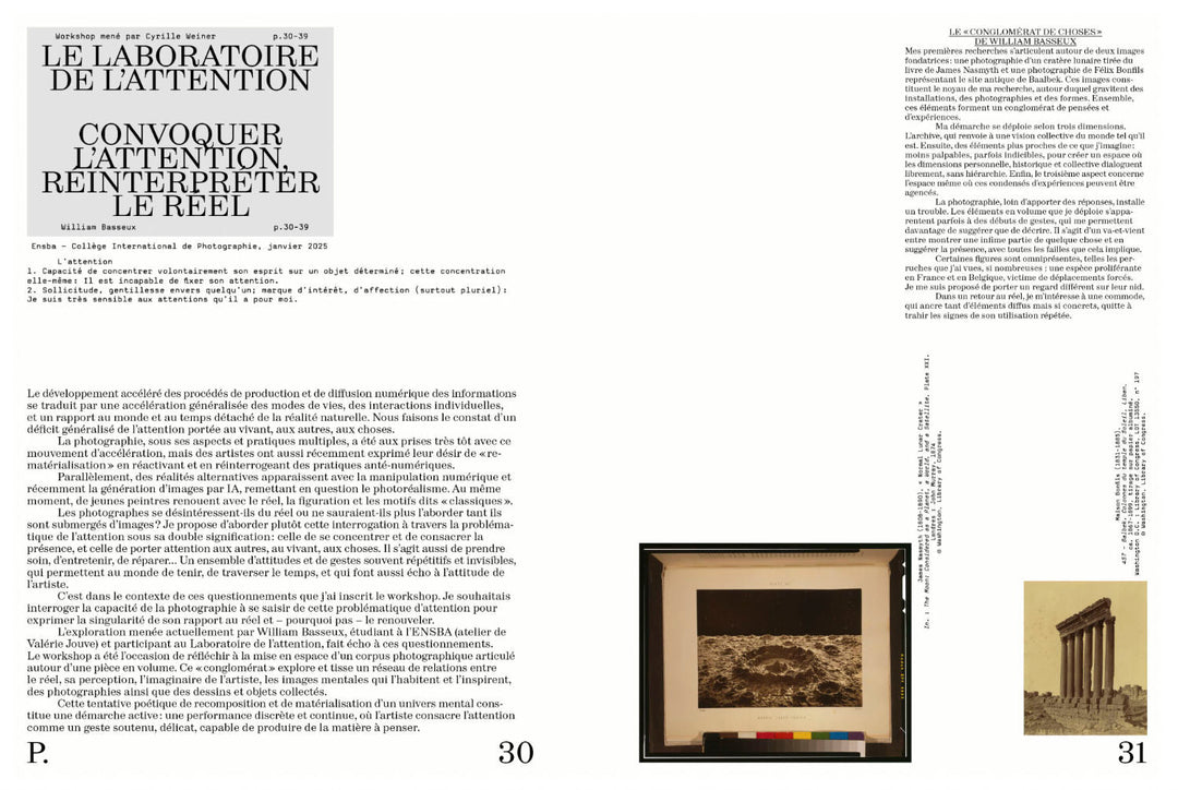 Les Cahiers du Collège International de Photographie n° 01 - Tipi bookshop