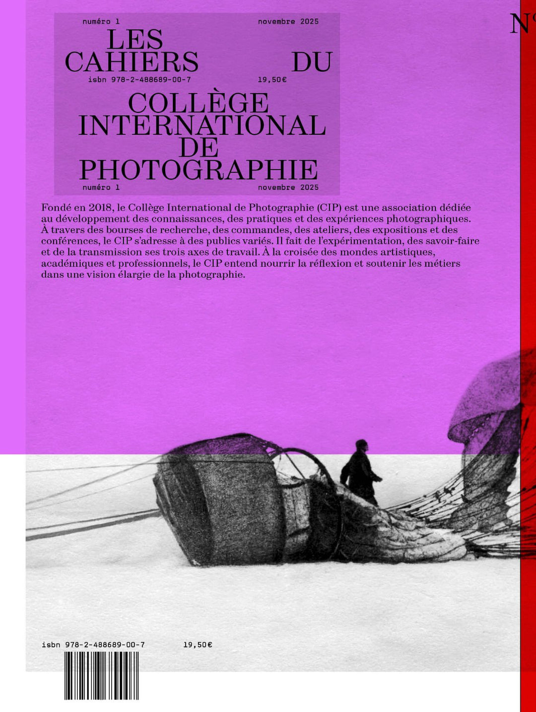 Les Cahiers du Collège International de Photographie n° 01 - Tipi bookshop