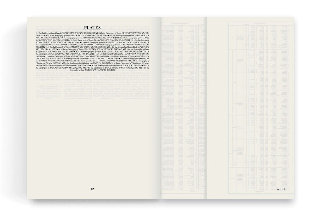 On the Geography of Green by Linarejos Moreno - Tipi bookshop