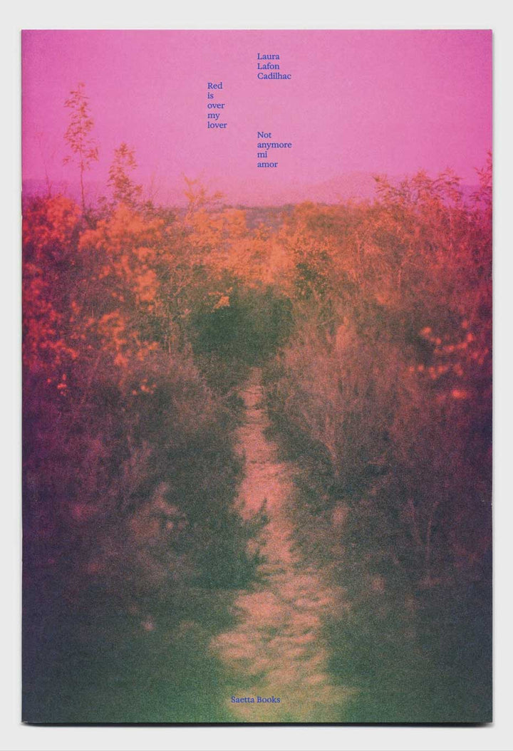 Red is over my lover. Not anymore mi amor by Laura Lafon Cadilhac - Tipi bookshop