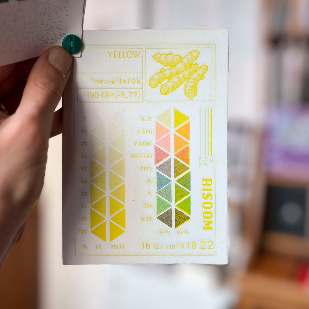 Risoom - Risography Printing guide - Tipi bookshop