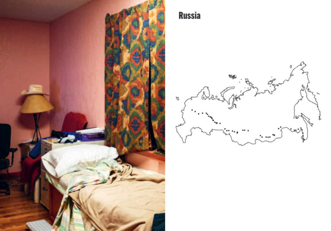 The beds I slept in by Bieke Depoorter - Tipi bookshop