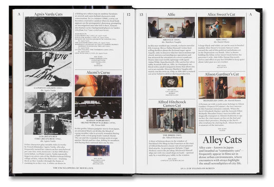The Encyclopedia of Movie Cats: An A-Z of Felines On Screen - Tipi bookshop