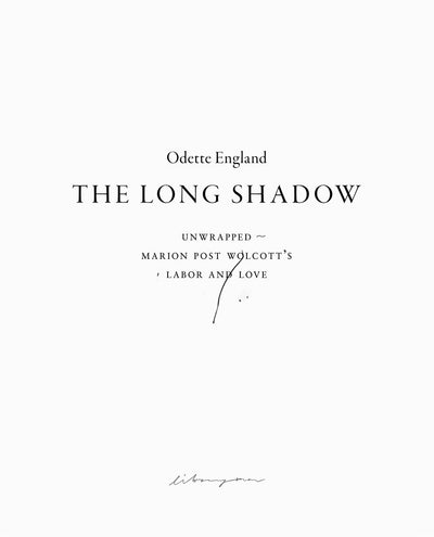 The long shadow by Odette England - Tipi bookshop