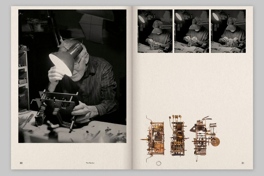 The Marches – Fragments of Time from Arp Clock & Wood Shop by Terry A. Ratzlaff - Tipi bookshop