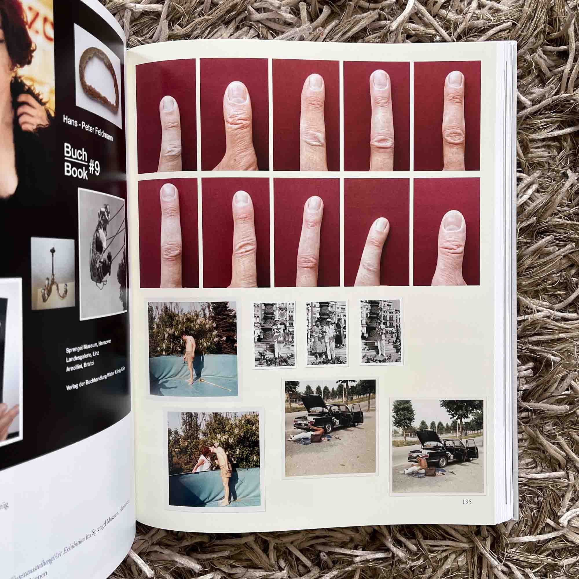 Books 1969 - 2021 by Hans Peter Feldmann at the Tipi bookshop