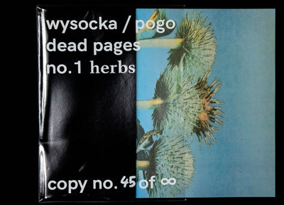 Dead Pages No.1 HERBS by Wysocka & Pogo - Tipi bookshop