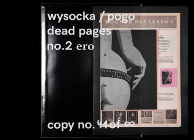 Dead Pages No.2 EROS by Wysocka & Pogo - Tipi bookshop