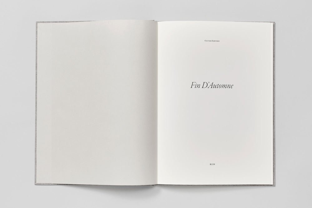 Fin D’Automne by Olivier Kervern - Tipi bookshop
