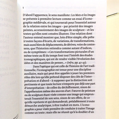 Les Mots et les Images by Meyer Schapiro et Hubert Damisch - Tipi bookshop
