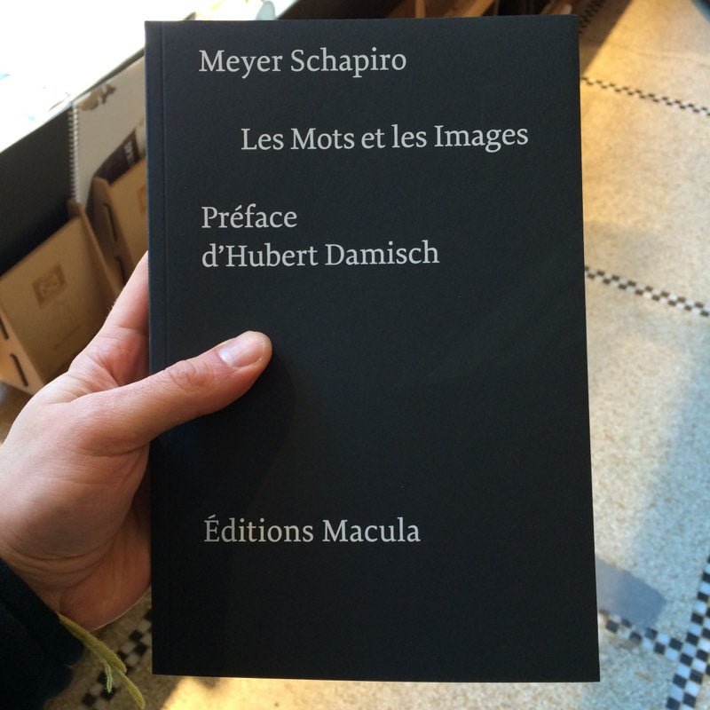 Les Mots et les Images by Meyer Schapiro et Hubert Damisch - Tipi bookshop