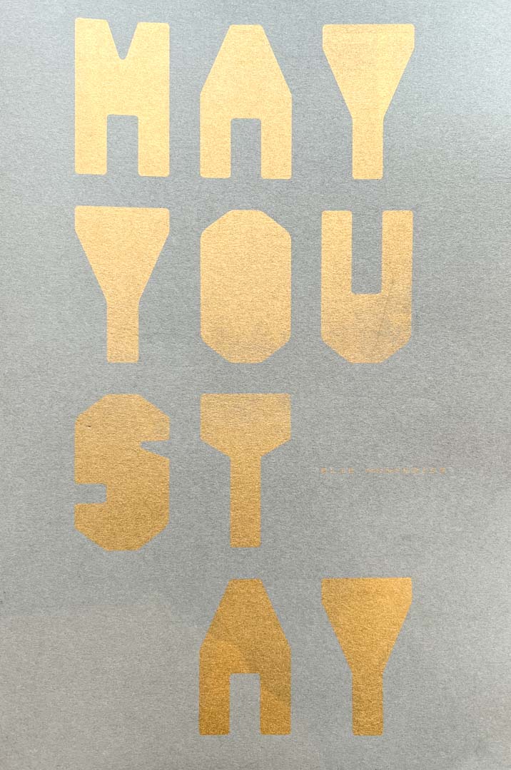 May you stay by Elie Monferier - Tipi bookshop