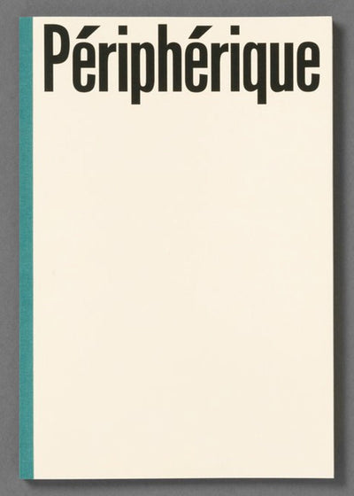 Périphérique by Mohamed Bourouissa - Tipi bookshop