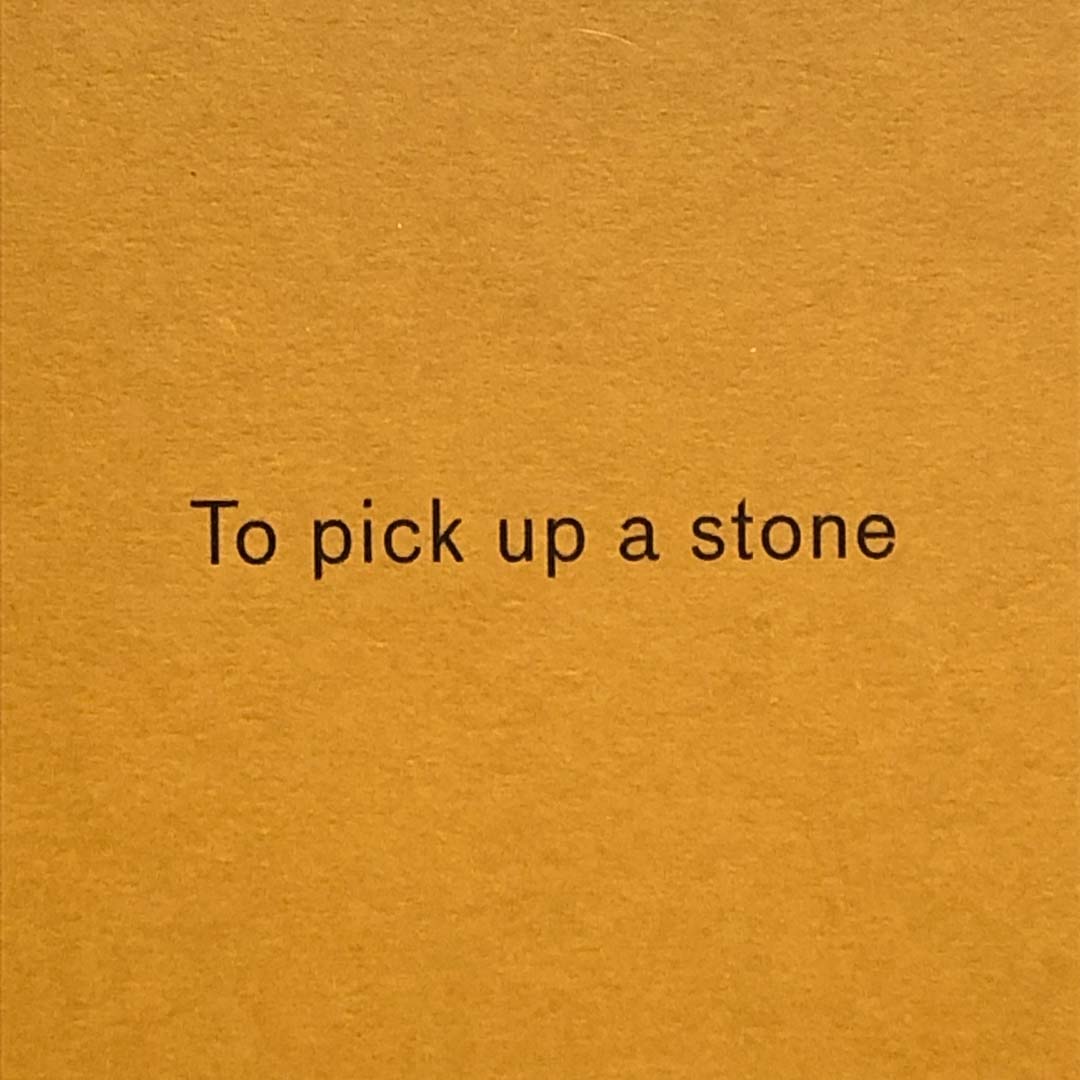 To pick up a stone by Claudia den Boer - Tipi bookshop