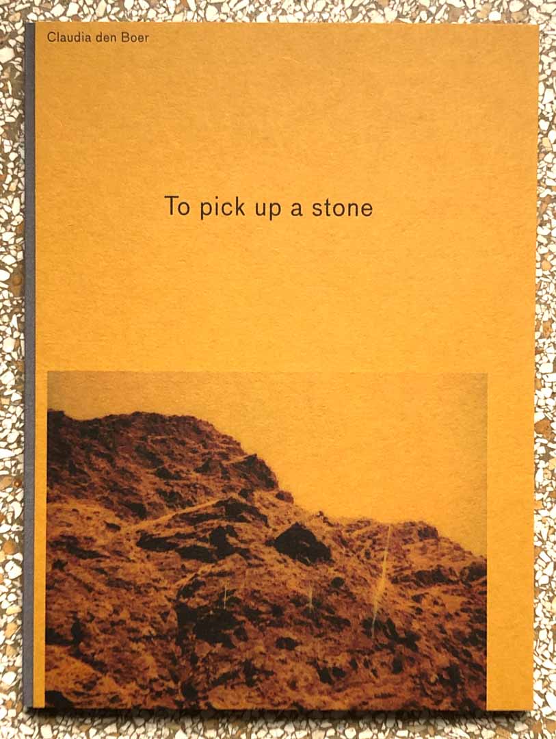 To pick up a stone by Claudia den Boer - Tipi bookshop