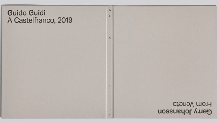 Verso nord by Guido Guidi and Gerry Johansson - Tipi bookshop