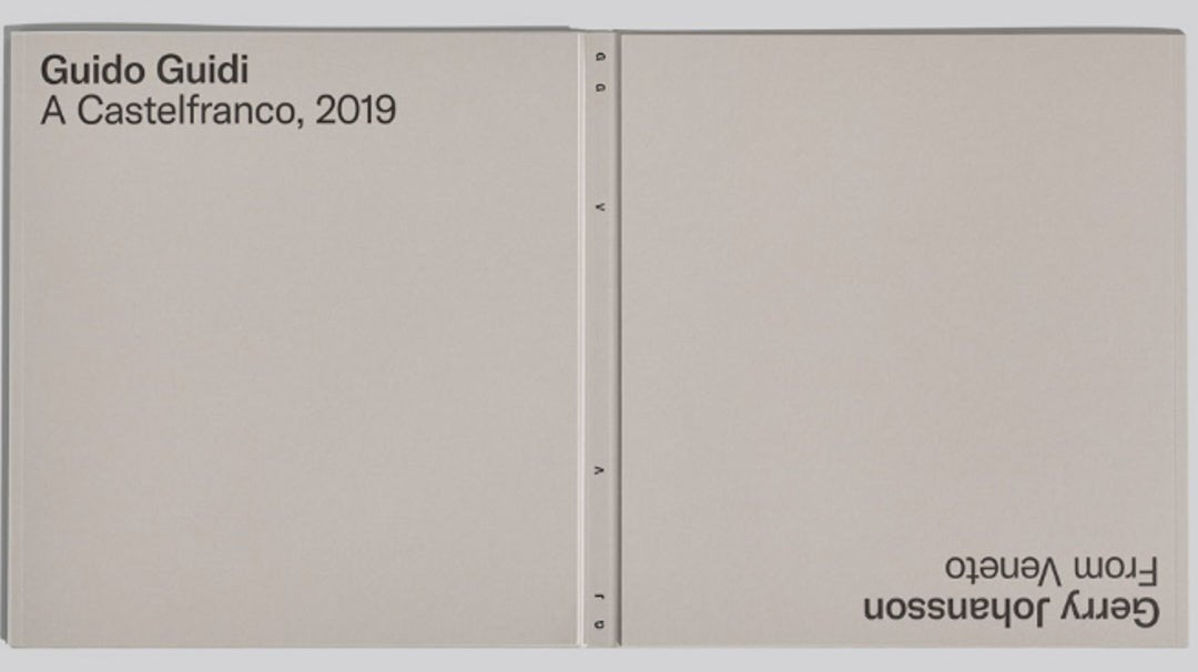 Verso nord by Guido Guidi and Gerry Johansson - Tipi bookshop